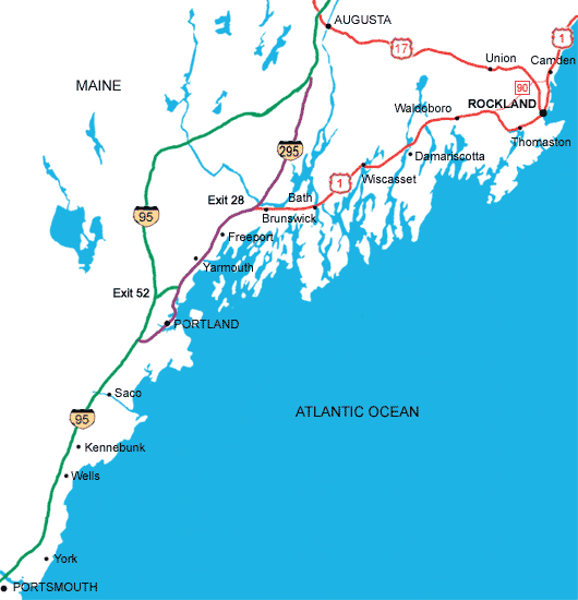 Rockland Map